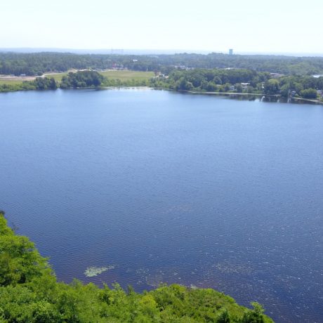 Aerial View of Dick's Pond