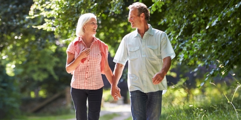 couple walking